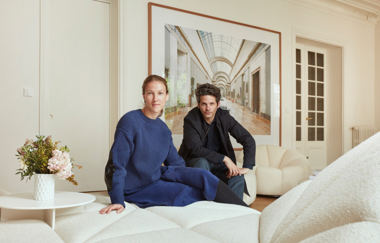 Portrait de Benjamin Paulin et Alice Lemoine, à la tête du studio Paulin Paulin Paulin