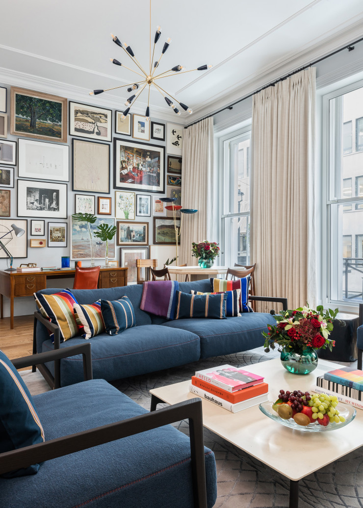 La suite célèbre à la fois l’esprit de l’hôtel et le style coloré et éclectique de Paul Smith.