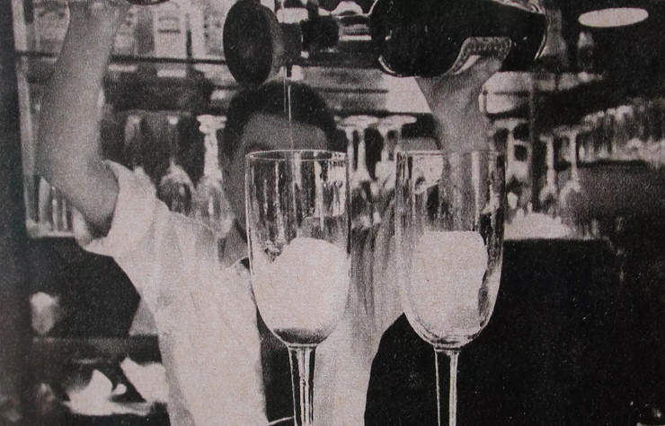 Déjà dans les années 60, les cocktails se dégustaient dans des verres XXL.