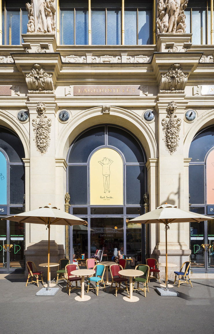 La petite terrasse selon Paul Smith.