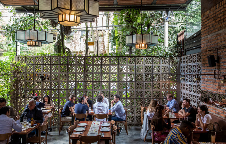 La terrasse du restaurant OCI.mde.