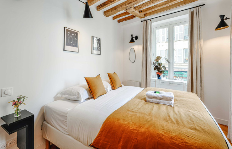 Chambre luxueuse d’un appartement à louer sur Wellkeys