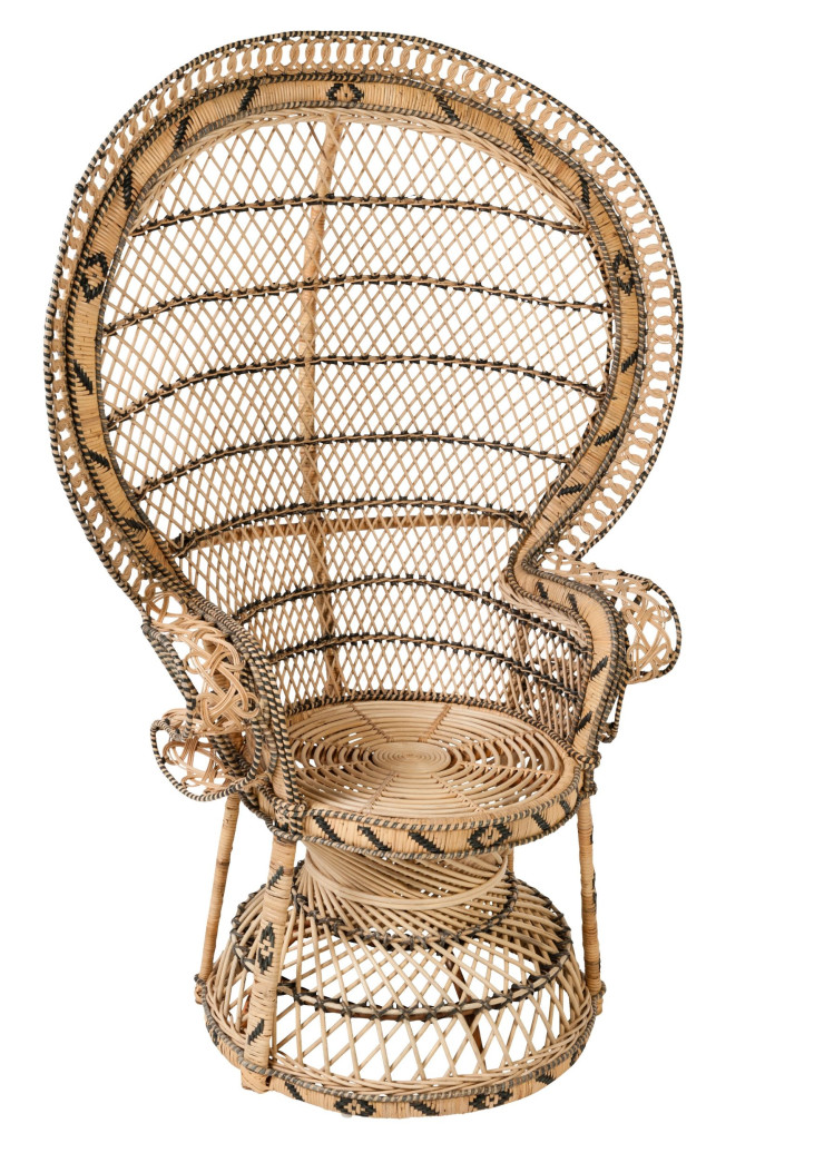 Le fauteuil Pomare vu dans le film « Emmanuelle » de Just Jaeckin.