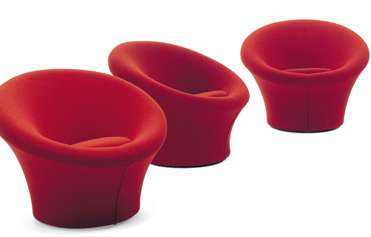 Le fauteuil Big Mushroom vu dans le film « Oscar » d’Édouard Molinaro.