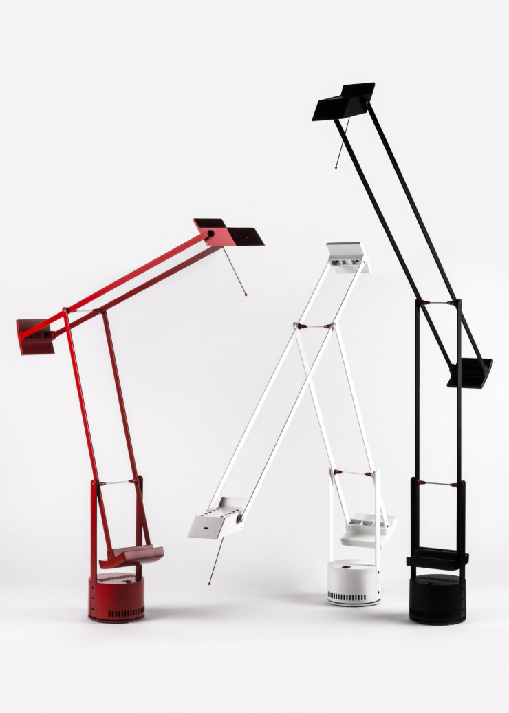 La lampe Tizio vue dans le film « 9 Semaines 1/2 » d’Adrian Lyne.