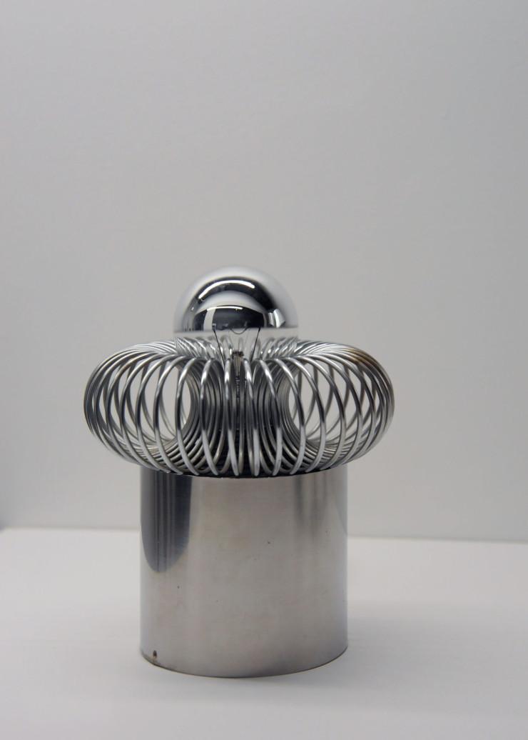 Lampe Ressort de Philippe Rogier (Oxar, vers 1970).