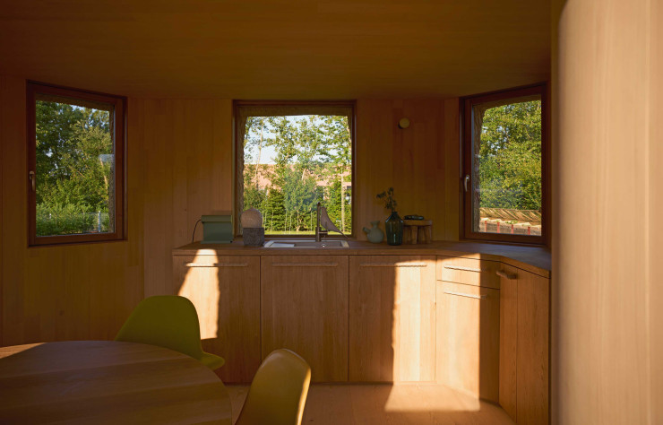 Intérieur de la Tane Garden House