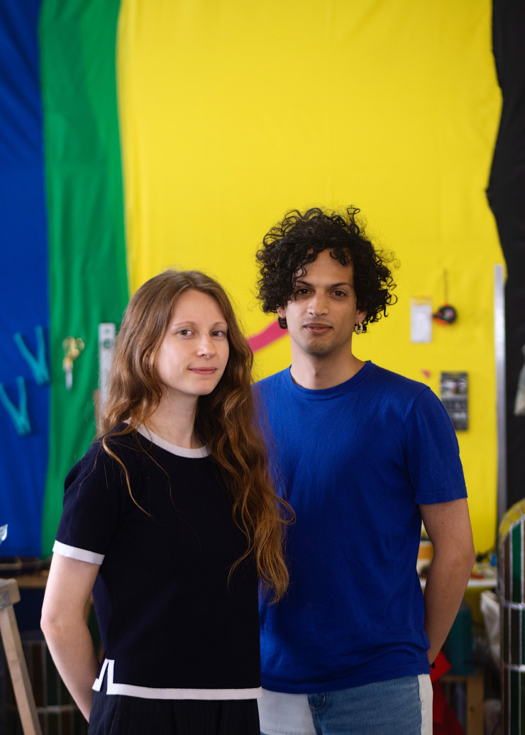 Portrait d’Arthur Ristor et Anaïs Hervé.
