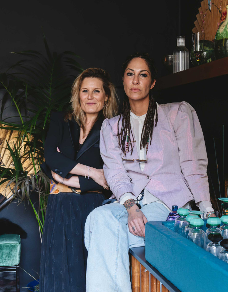 Andrea Larsson, fondatrice de Reflections Copenhagen et Maria Vittoria Paggini, fondatrice de Casa Ornella