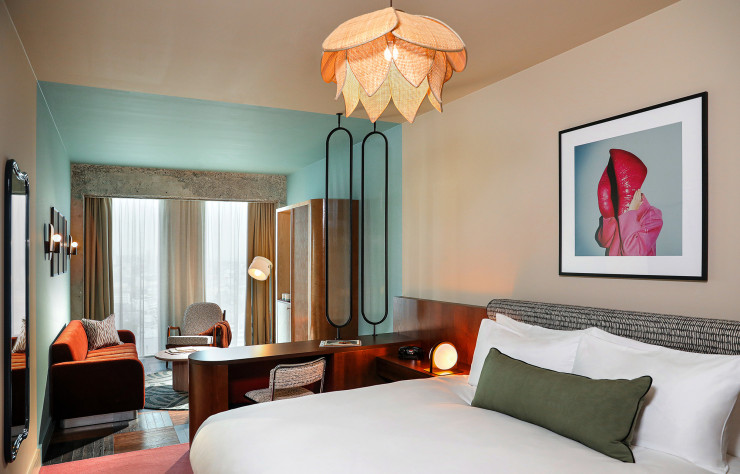 Une chambre deluxe.