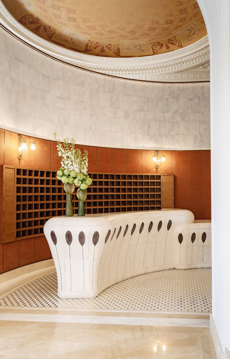 L’espace conciergerie.