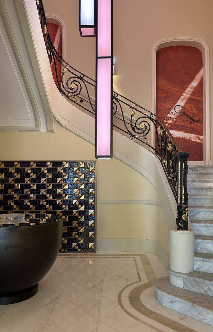 L’escalier classé.