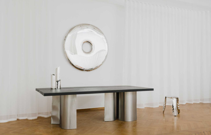 Miroir et tabouret Zieta Studio