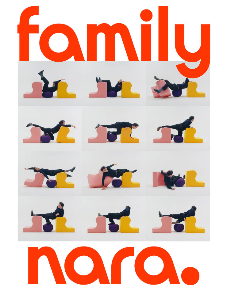 Affiche de lancement de Family, la première collection du studio Nara