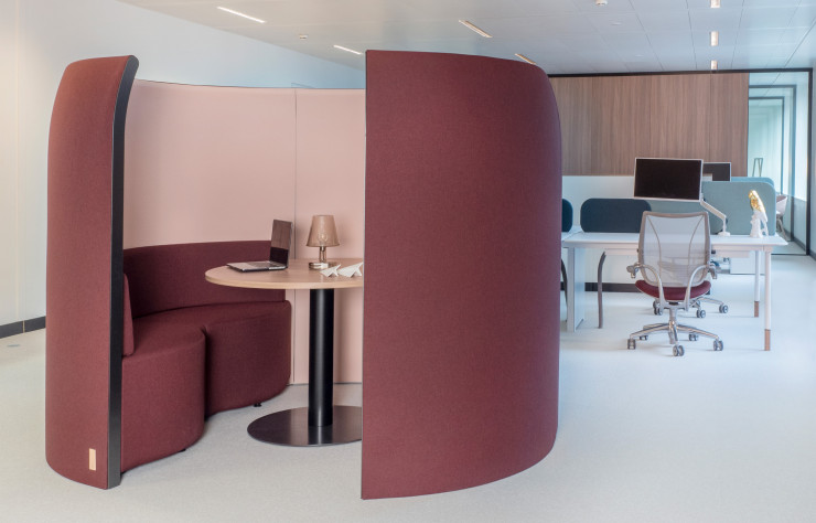 Le siège de L’Oréal Luxe par Maison Sarah Lavoine à Levallois-Perret.