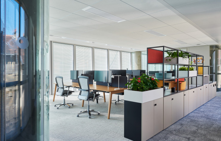 Le siège de Bic par l’équipe projet Bic à Clichy.