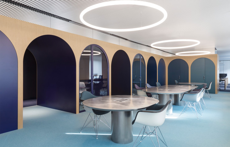 La banque Banca Ifis par One Works à Milan.