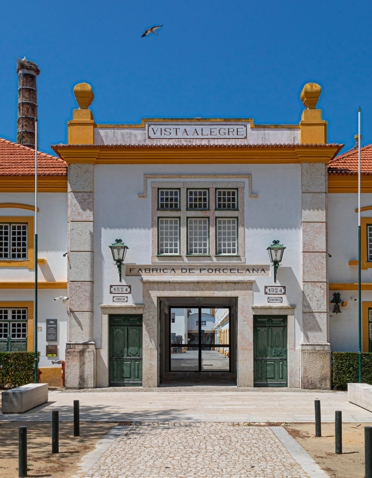 Façade de la manufacture Vista Alegre