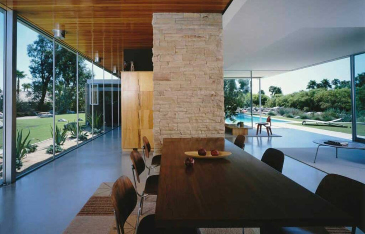 Intérieur de la Desert House