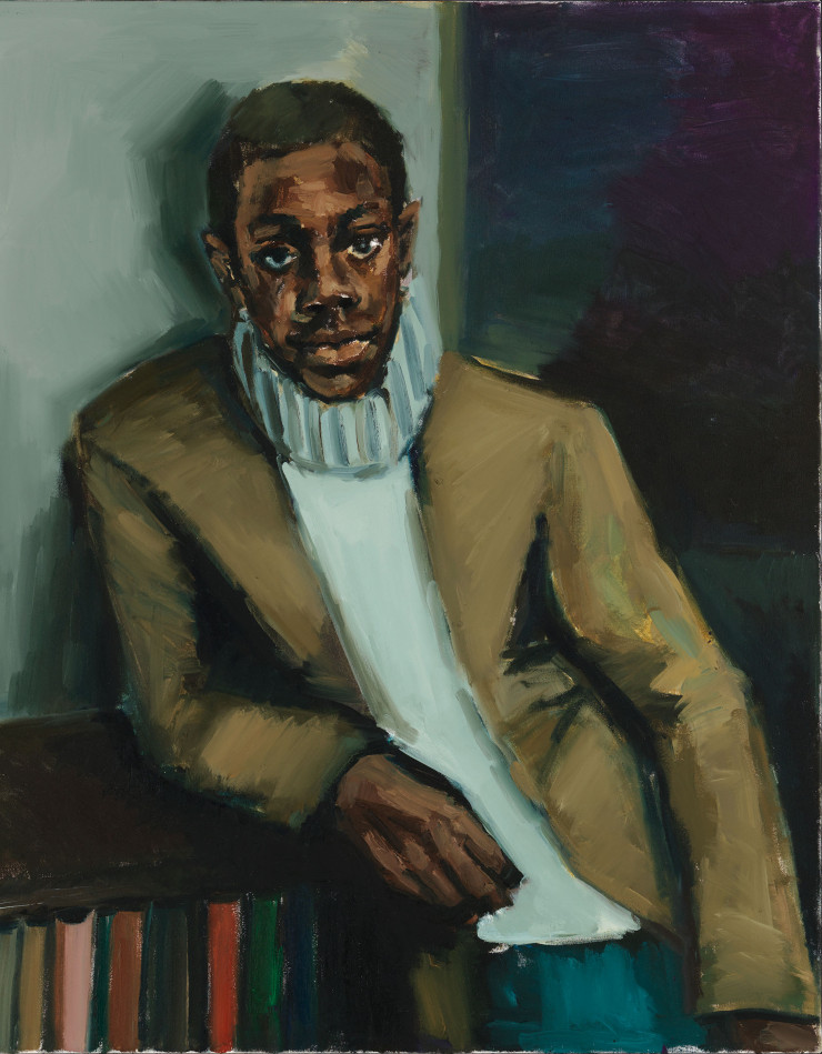 Huile sur toile Laberinto (Labyrinthe) (2021).