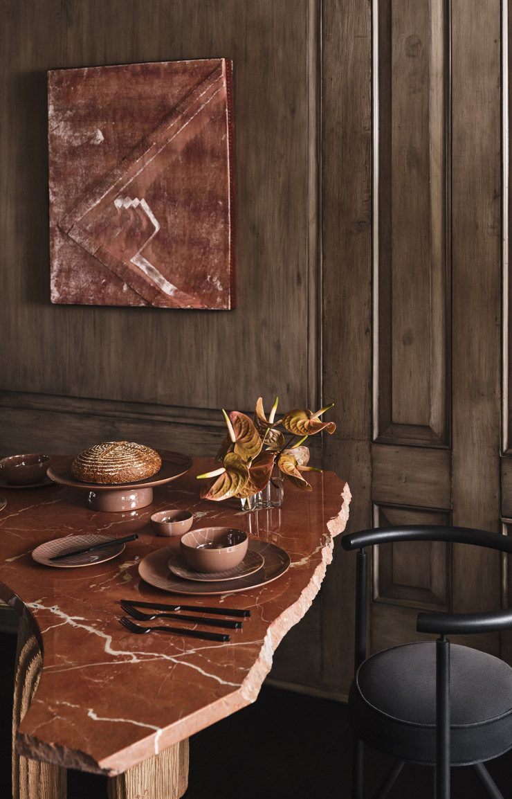 La collection Zuma dans son apparat terracotta.