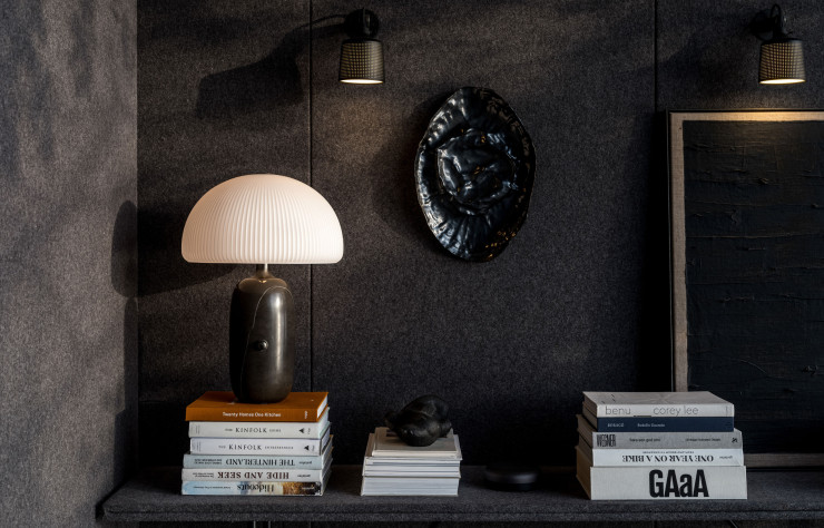 Minimaliste, la décoration rappelle celle des grands hôtels.