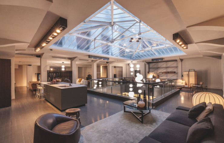 Le showroom Boffi/DePadova, boulevard Raspail.