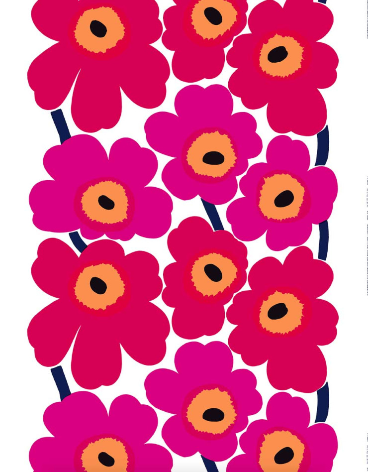Motif Unikko de Maija Isola pour Marimekko
