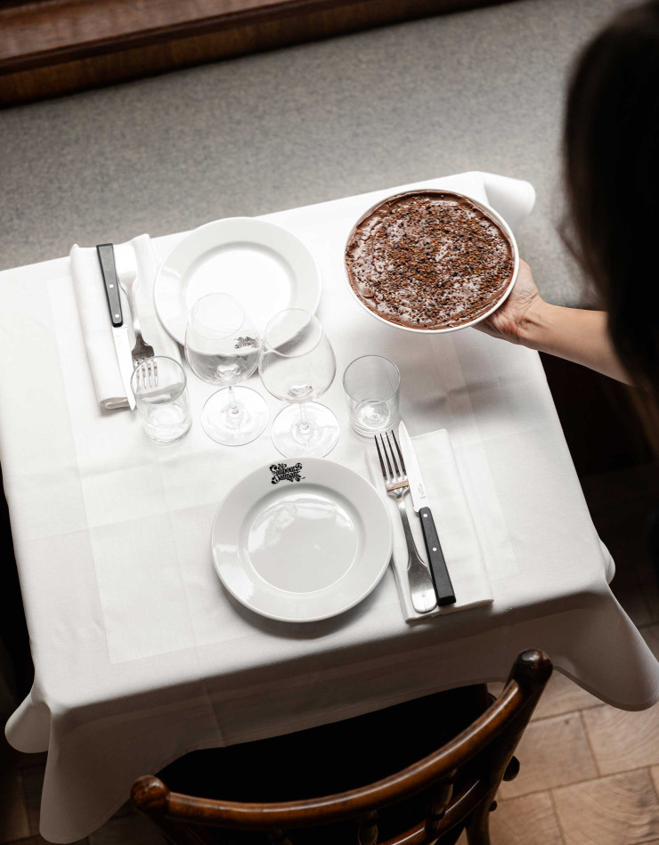 Les desserts ne sont pas en reste au Faubourg Daimant.
