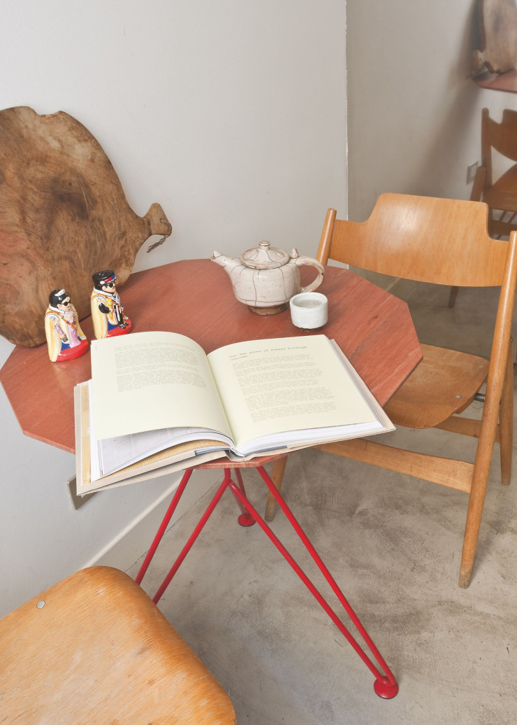 Chaise pliante d’Egon Eiermann (Wilde + Spieth, 1953).