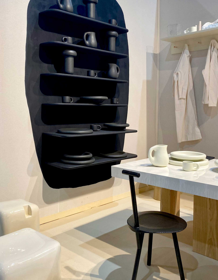 Collection Dough et tables d’appoint Cobble de Faye Toogood