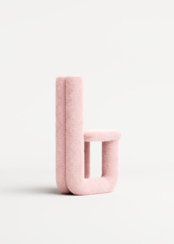 Chaise pop de la collection « Courbes alléchantes », du designer français Axel Chay.