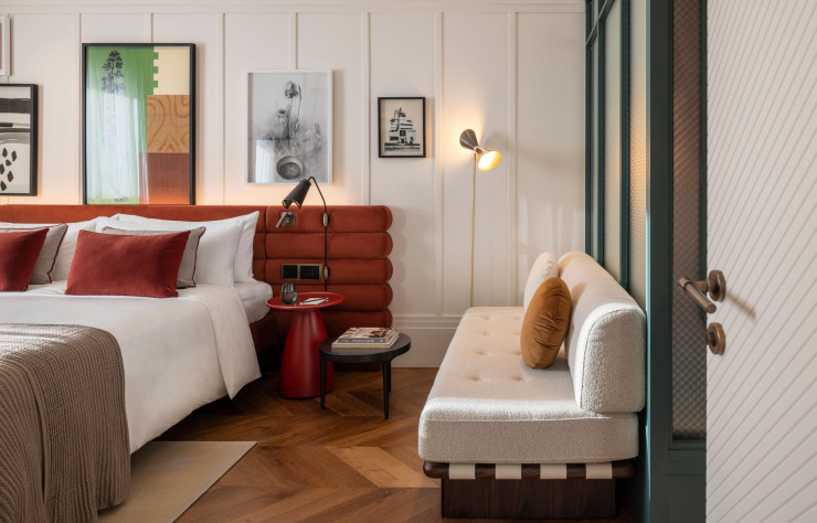 Ce nouvel hôtel abrite 170 chambres blanches et lumineuses dont 40 dotées d’une kitchenette.