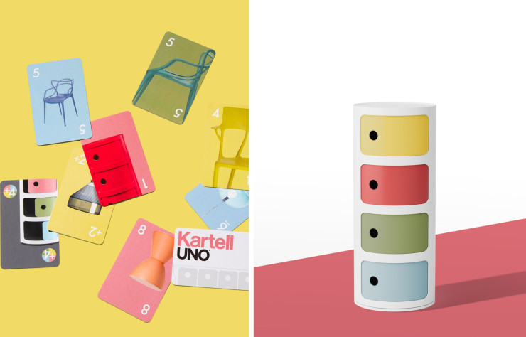 La collab vitaminée Kartell x Uno.