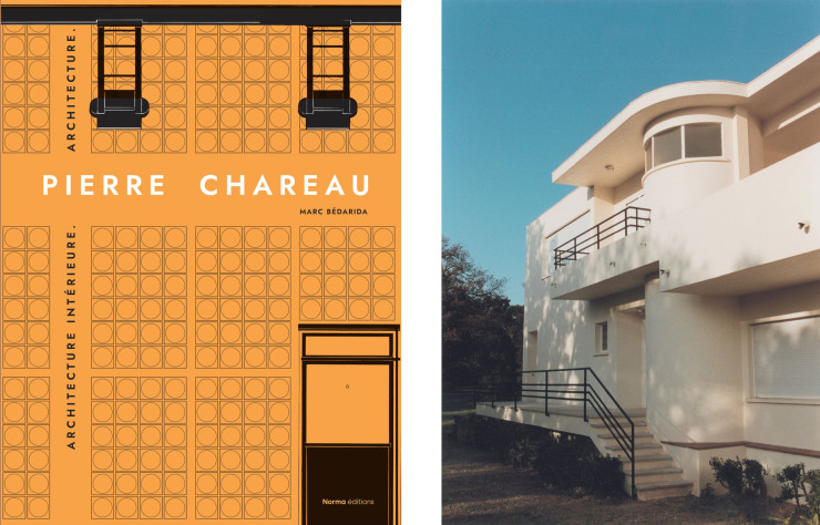 À droite, la Villa Vent d’Aval, dessinée par Pierre Chareau en 1927 et située à Beauvallon (c) Archives Francis Lamond.
