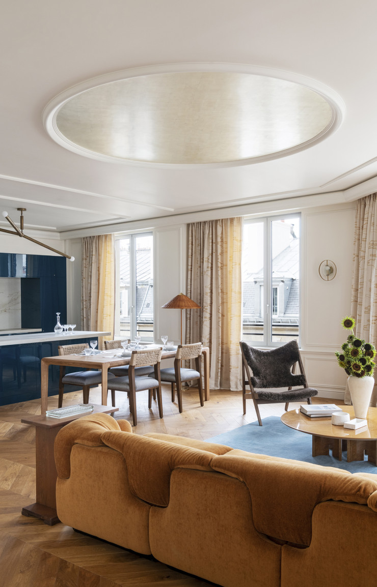 L’appartement Augusta, une nouveauté qui se cache dans l’immeuble de la Tour d’Argent.