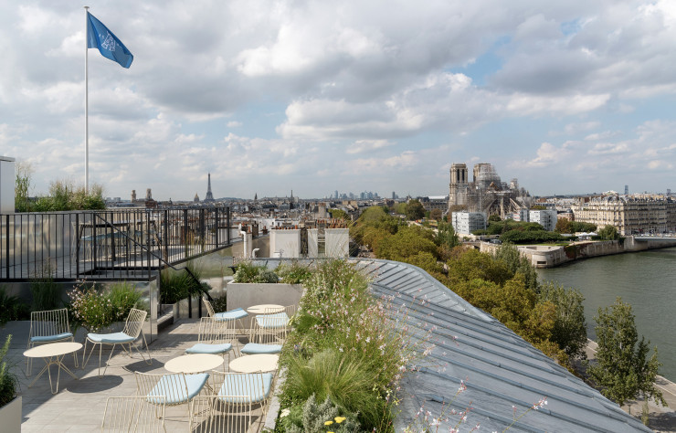 Le nouveau toit-terrasse de la Tour d’Argent.