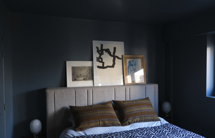 Dans la chambre, Floriane et Baptiste ont joué encore une fois la carte des géométries.
