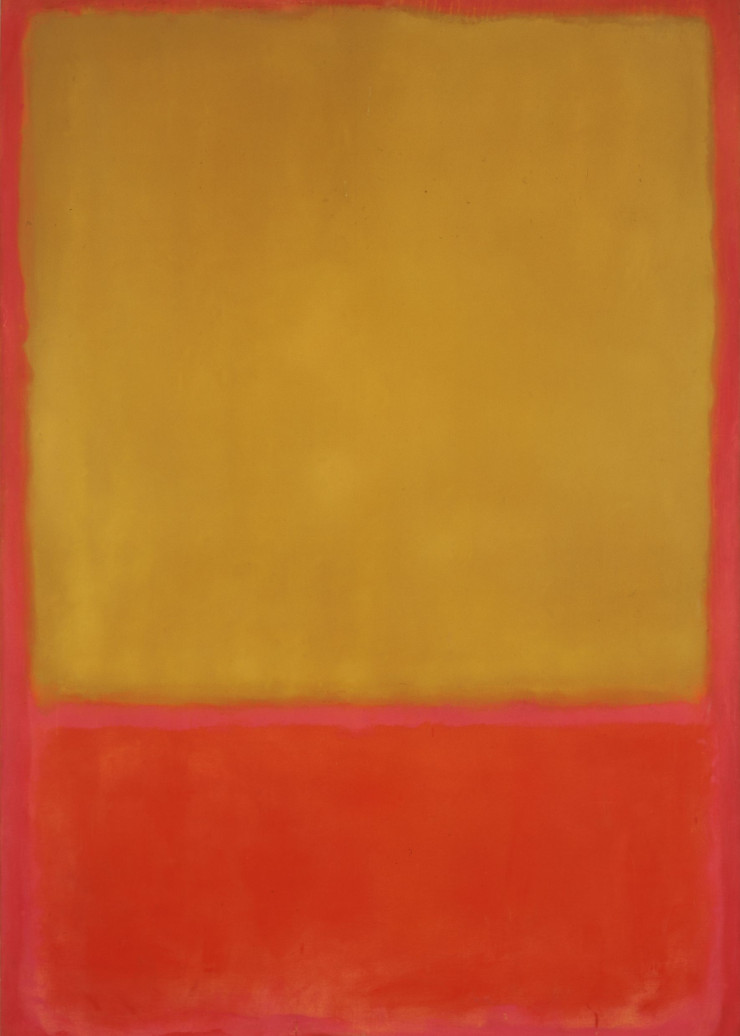 The Ochre (Ochre, Red on Red), 1954.