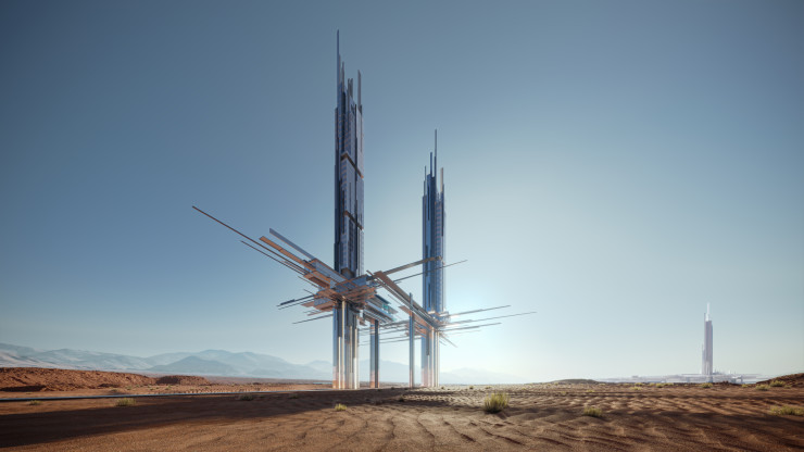 La station balnéaire Epicon regroupera résidences et hôtels ultra luxe.