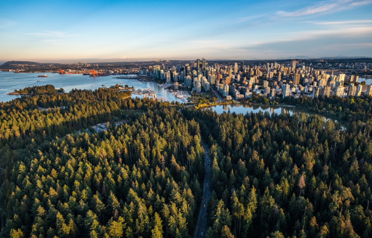 Vancouver, une ville portuaire à la démographie croissante.
