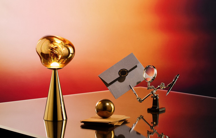 La lampe Melt Tom Dixon se décline maintenant en version rechargable.