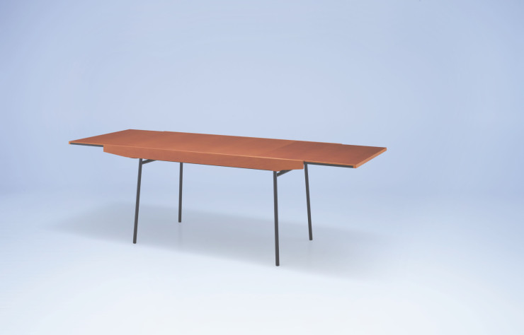 Table de repas extensible 125 à rallonge.