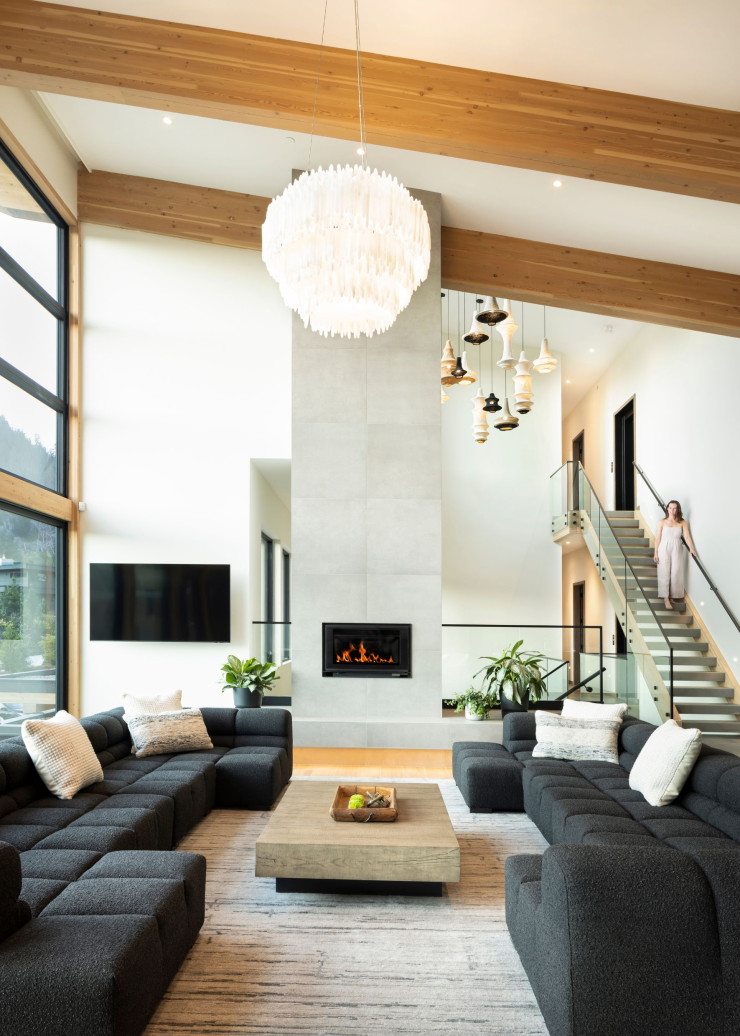 Wedge Mountain Lodge & Spa au Canada.