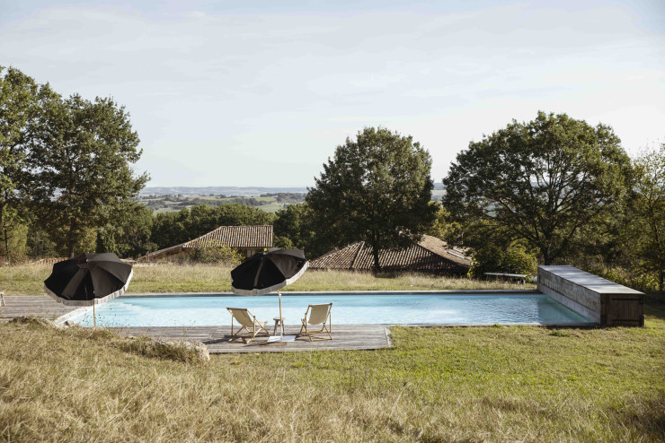 maison d'hôtes, piscine, toulouse, Piémont pyrénéen