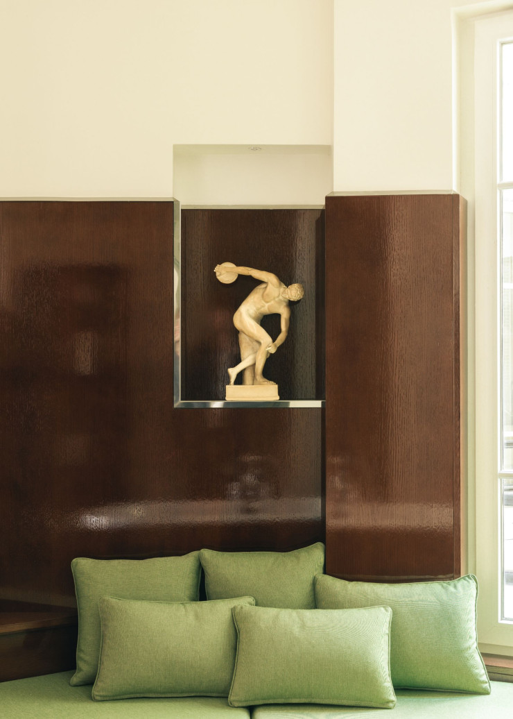 Les details de l’une des suites Cinabre.