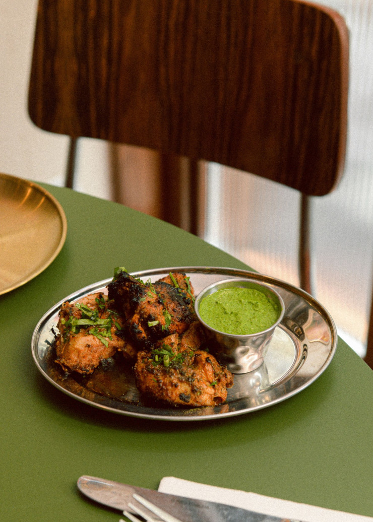 La cuisine du Delhi Bazaar.