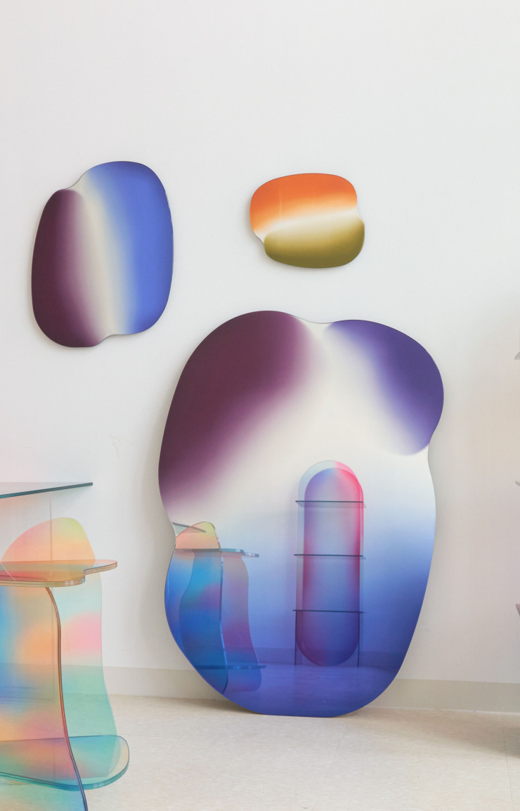 Le miroir Chroma de Studio Cha Cha pour Wekino.