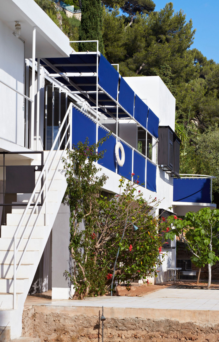 La Villa E-1027, imaginée par Eileen Gray. © Benjamin Gavaudo – CMN