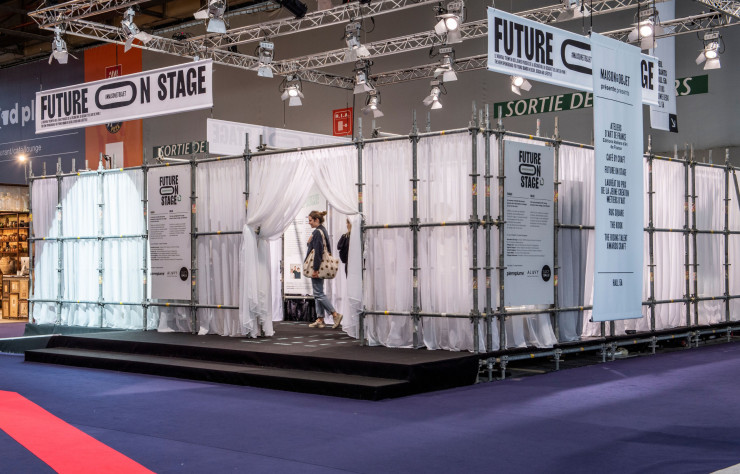 L’espace Future On Stage lors du salon Maison et Objet de septembre 2022. © Anne-Emmanuelle Thion